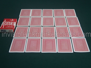 US aviador cartas marcadas,US Série cartas marcadas, cartas marcadas